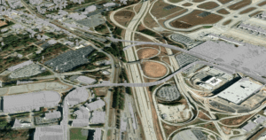Harsfield Jackson Airport - 3D view