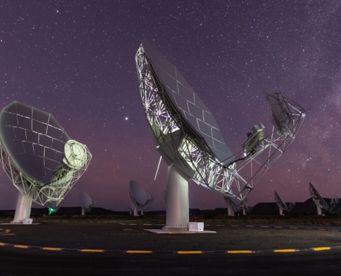 MeerKAT radio telescope