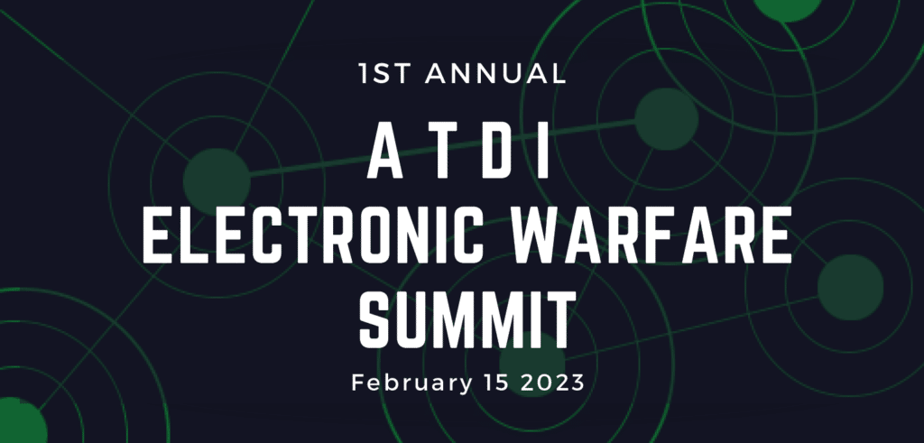 ATDI Electronic Warfare Summit 2023