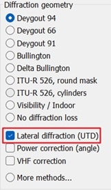 Lateral Diffraction