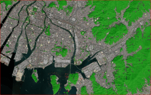 Hirosima, Japan Score: 0.2 sec per tile (using GPU) Tile = 256x256 pixels