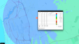 Simulating the impact of a wind turbine on radars
